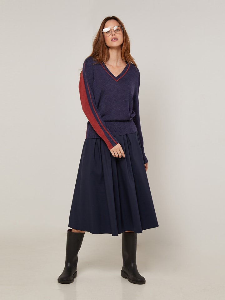 

Rodier Свитер темно-синего/бордового цвета