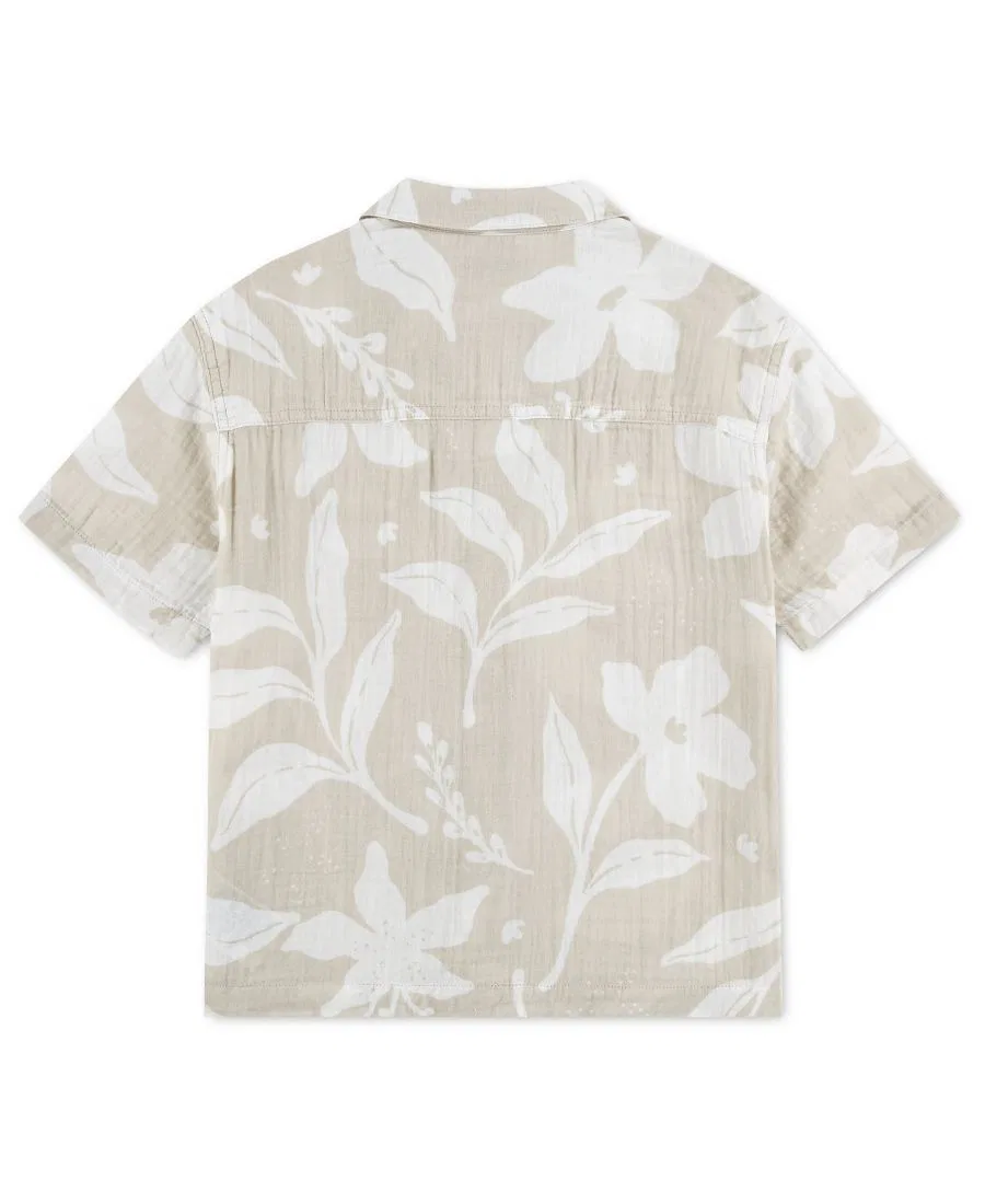 Футболка с коротким рукавом из марли для мальчиков 5-18 лет Abercrombie Kids — фото 2