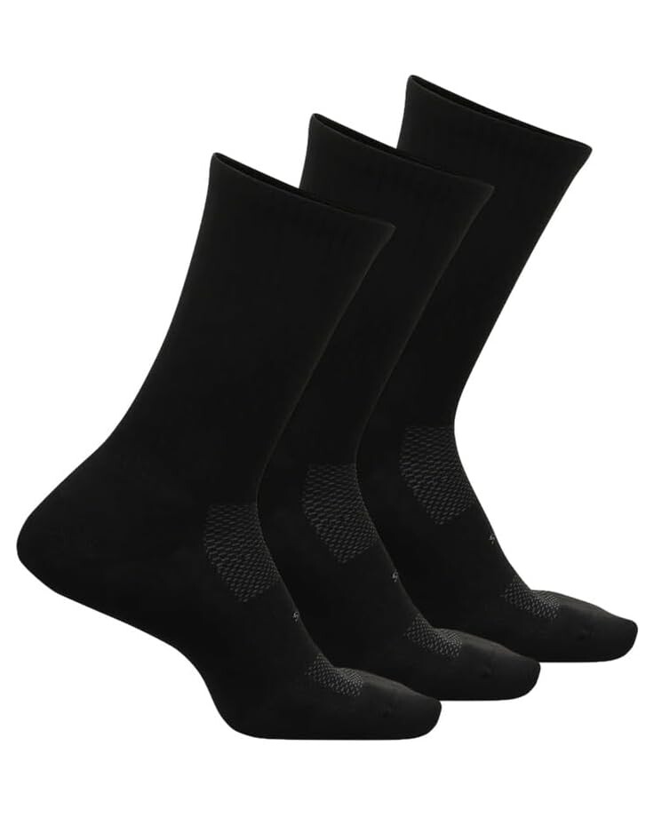 

Носки Unisex Feetures High Performance Cushion Crew 3-Pair Pack, черный