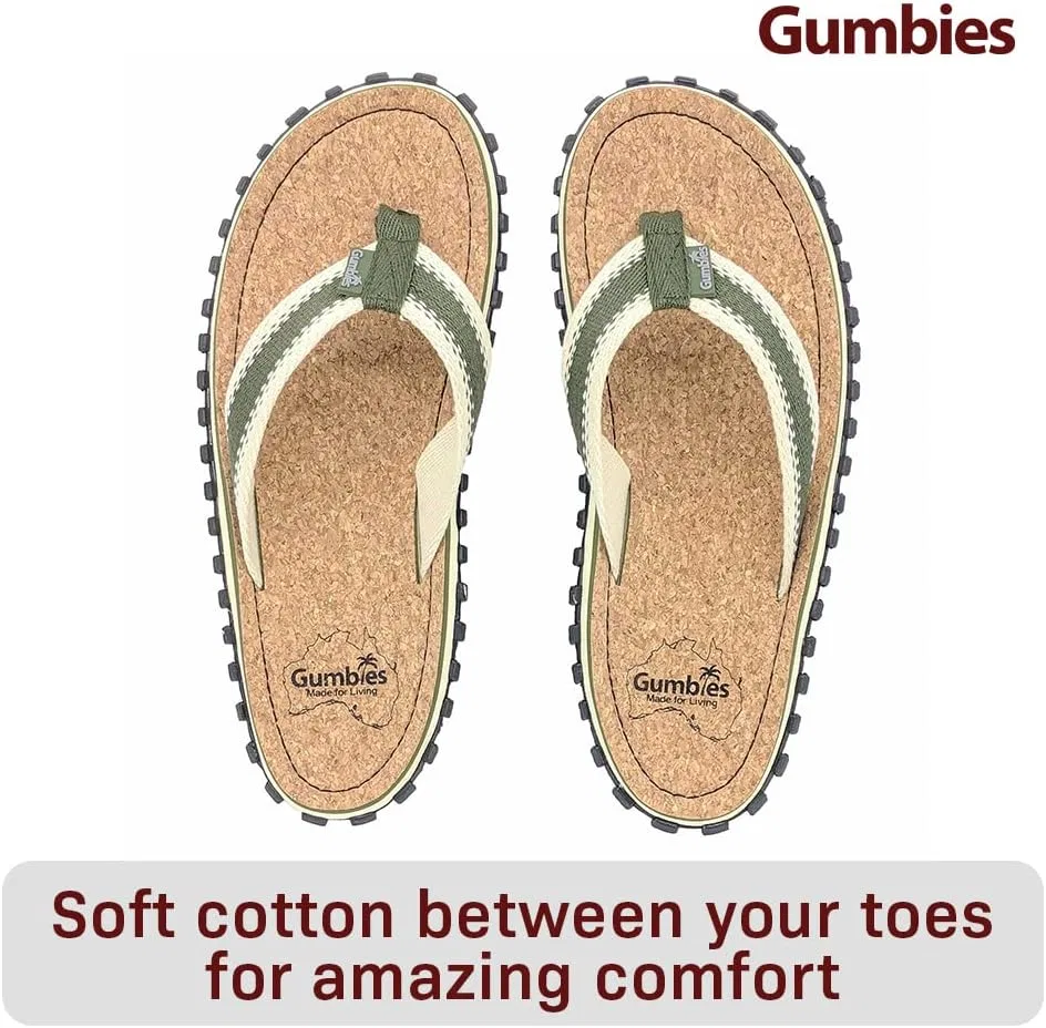 Шлепанцы Gumbies Corker, Khaki — фото 3