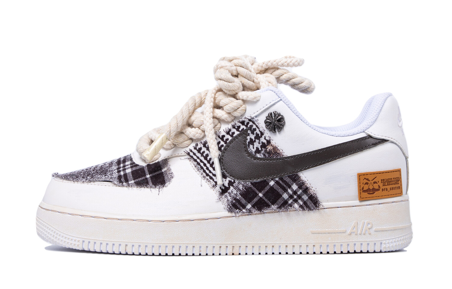 

Женские кроссовки для скейтбординга Nike Air Force 1, Off-white