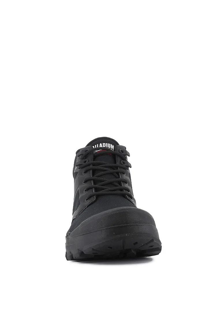 Ботинки женские водонепроницаемые, на молнии, Pallarider Zip WPA, Unisex, черные Palladium — фото 3