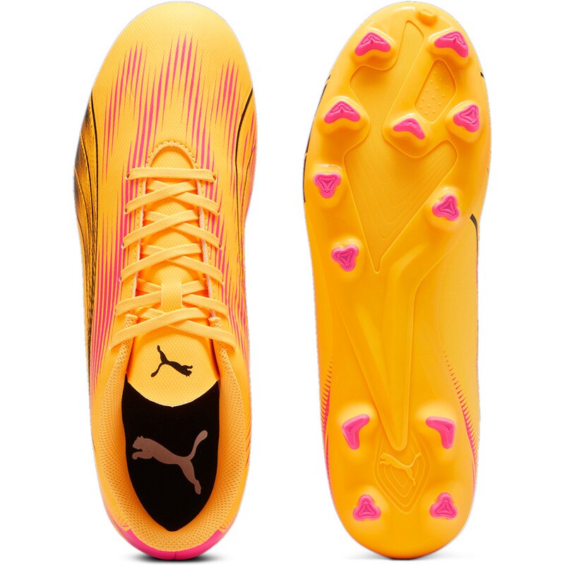 Fussball-Rasenschuhe ultra play fg/ag Puma, цвет sun stream-puma black-sunset g — фото 2