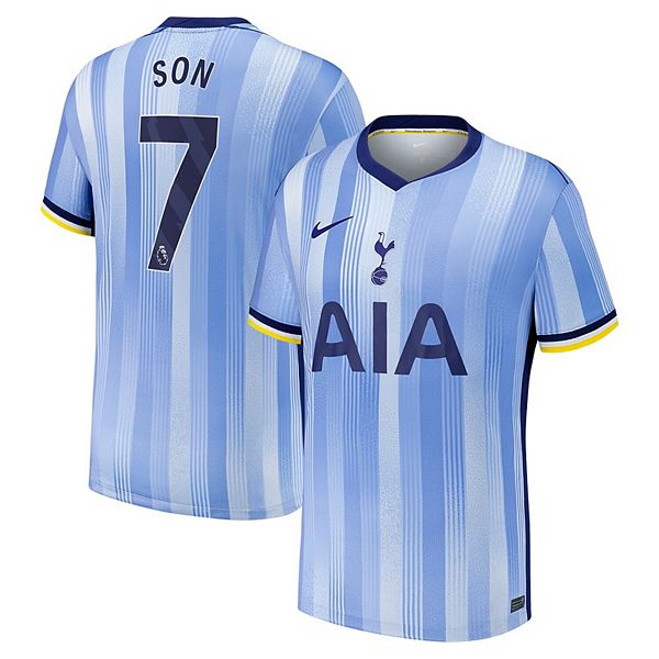 Футболка Tottenham Hotspur 2024/25 away, синяя, с именем Son Heung-min Nike — фото 2