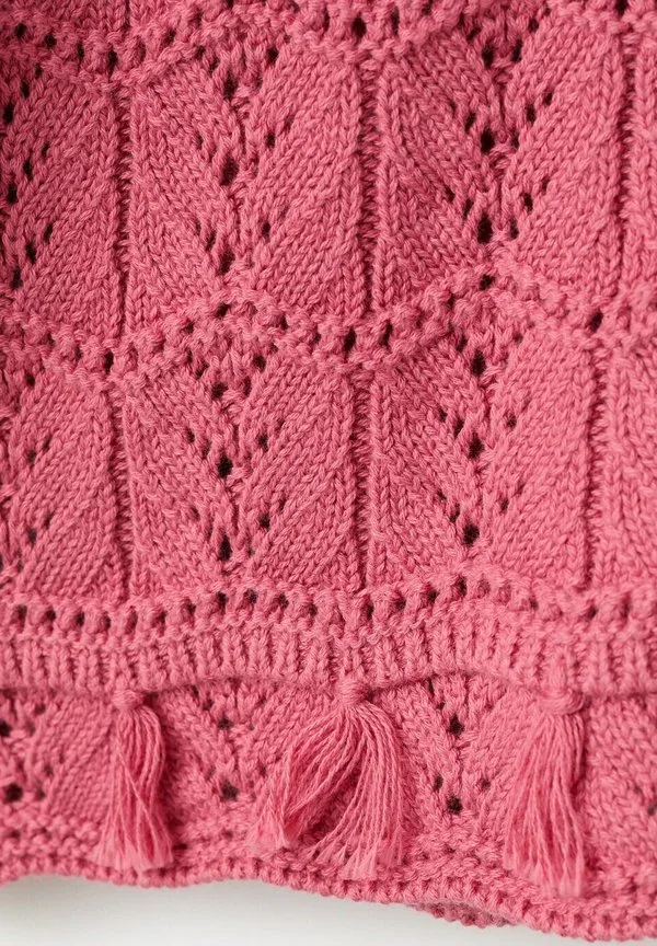 Футболка с детским принтом Mango Kids, Light Pink — фото 4