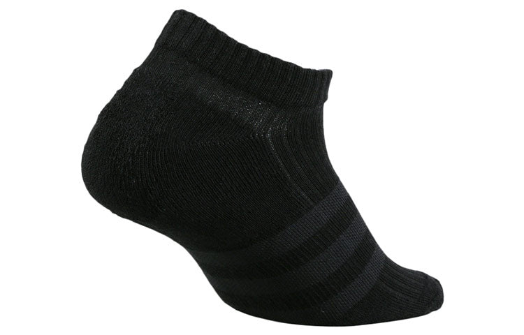 Носки adidas 3-Stripes No-Show Socks 3 Pairs Black/White/Grey AA2281 — фото 3