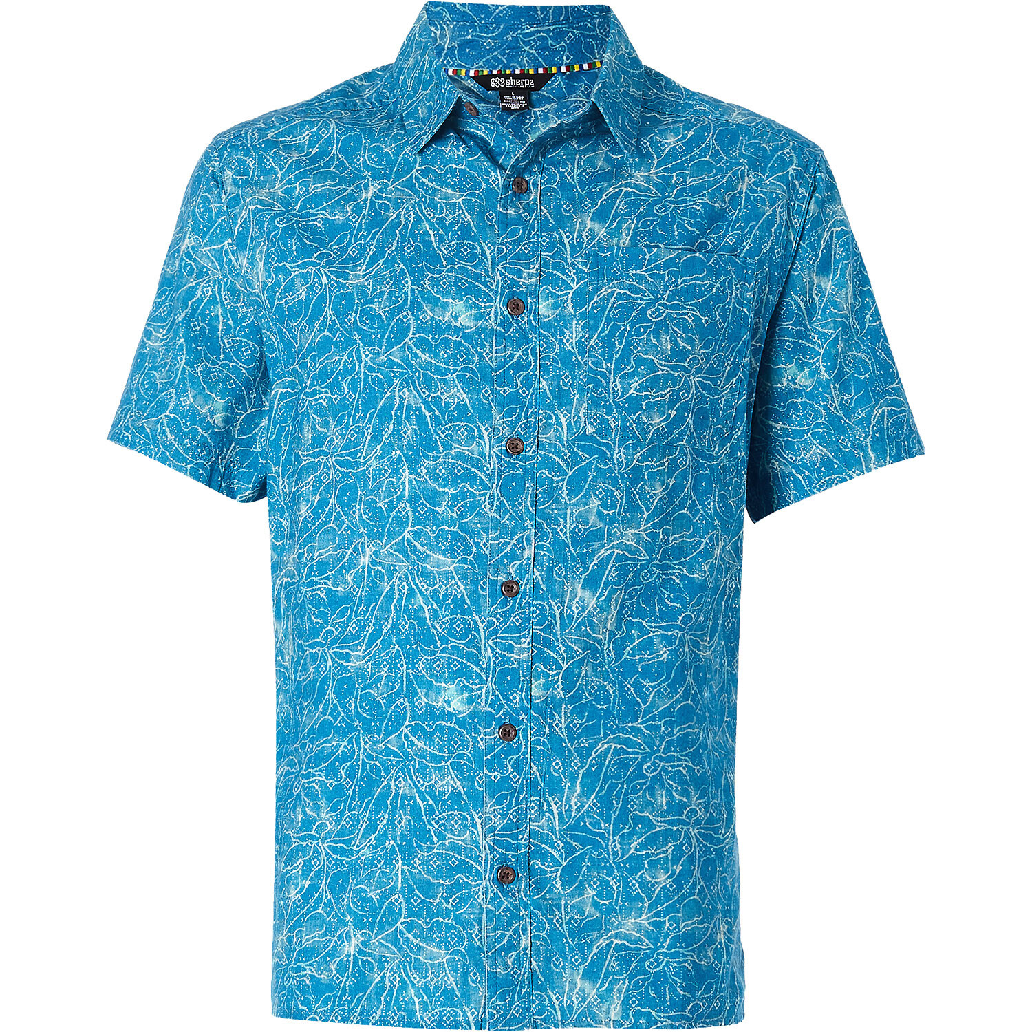 

Рубашка sherpa Kurzarmshirt Tharu Voyage, светло синий