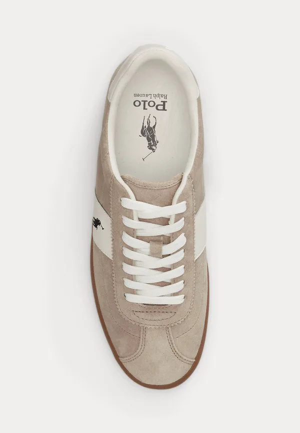 Кроссовки court vulc из замши Polo Ralph Lauren, Milkshake/Deckwash White — фото 4