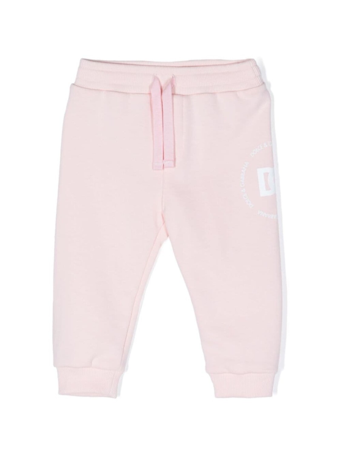

Dolce & Gabbana спортивные брюки с логотипом DG, розовый