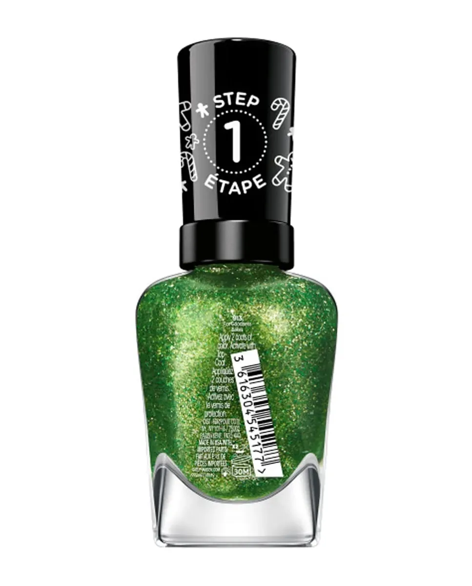 Лак для ногтей Miracle gel Коллекция Пряничное печенье Sally Hansen, 913 - For Goodness Bakes — фото 4
