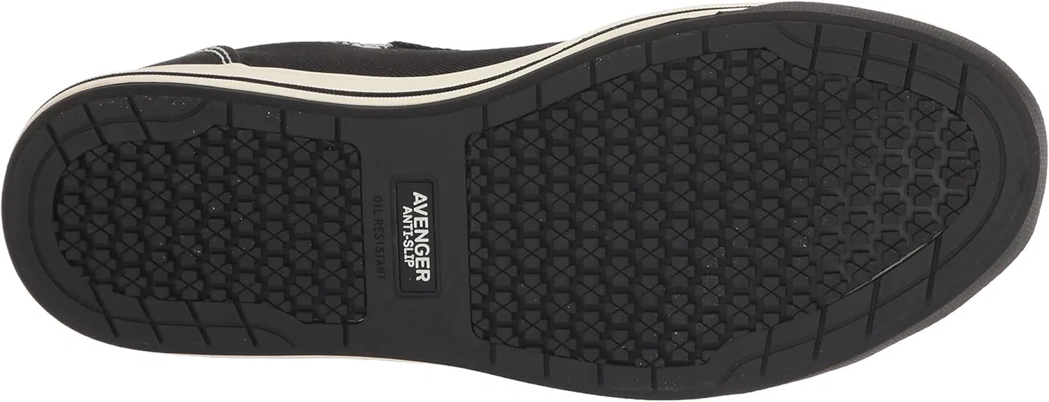 Рабочие ботинки Avenger для женщин, низкие, защитные Avenger Work Boots, Black White — фото 4