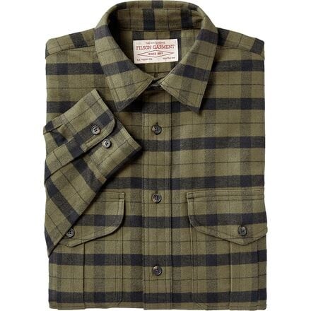 

Рубашка Alaskan Guide мужская Filson, цвет Otter Green/Black