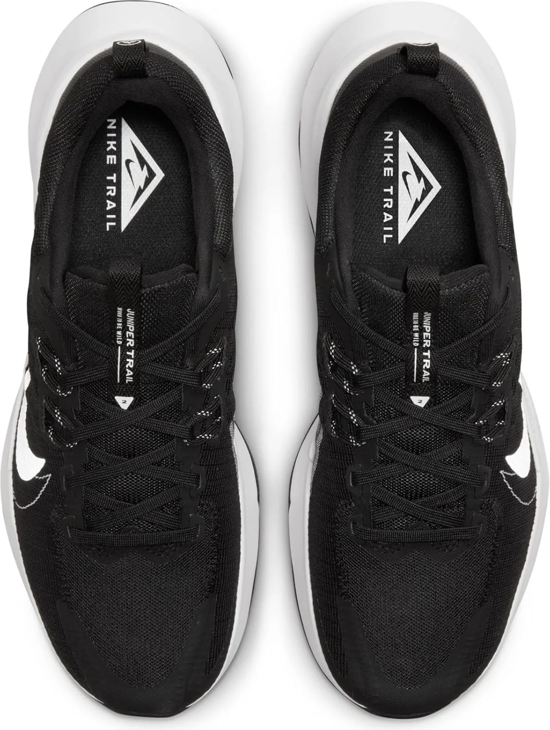 Кроссовки Nike Juniper Trail 2 NN для бега, модель DM0822, мужские, белый/черный — фото 3