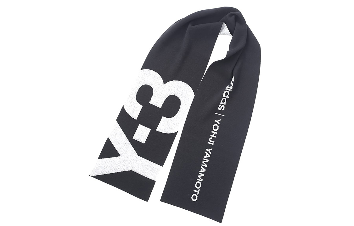 

Y-3 Шарф Y 3 вязаный мужской черный, Black