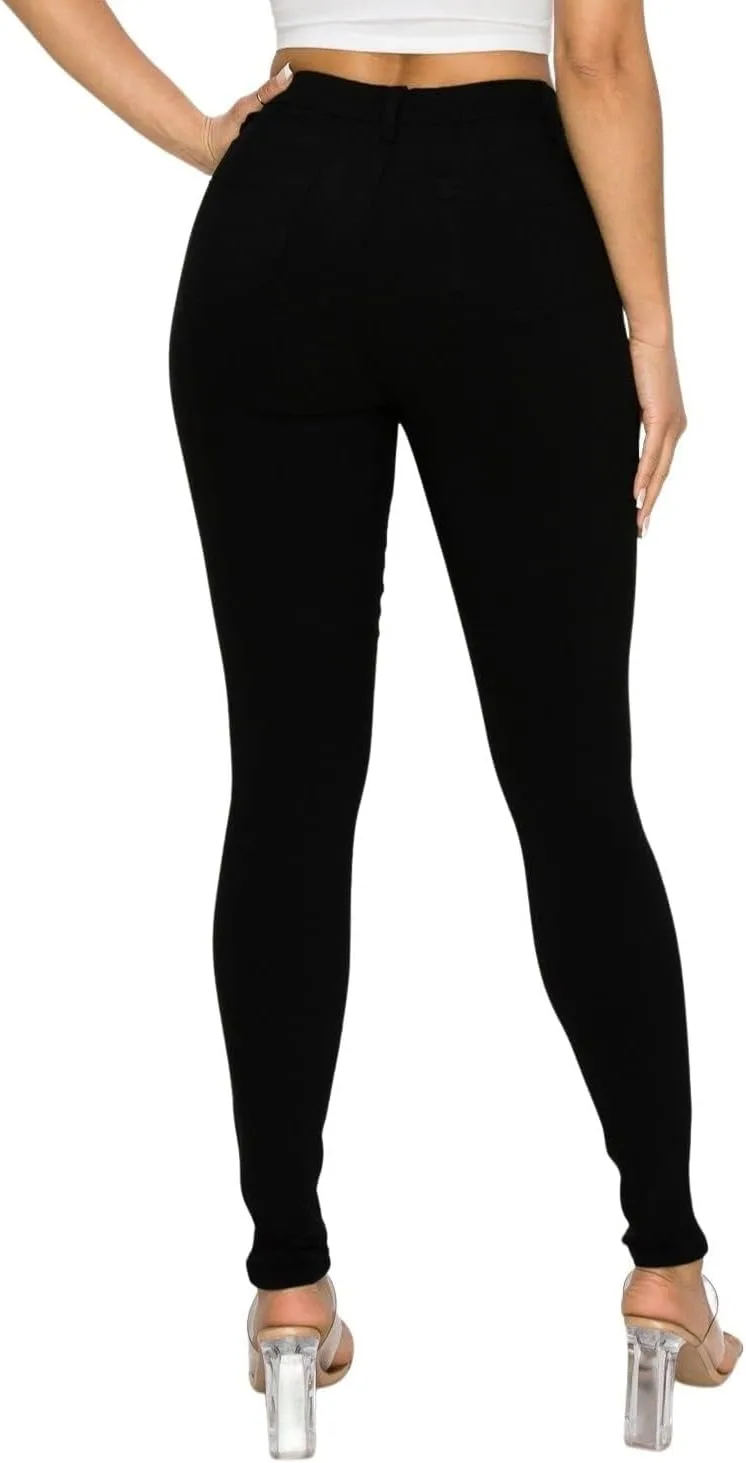 Высокие цветные джинсы Skinny для женщин Stretchy High Waist — фото 4