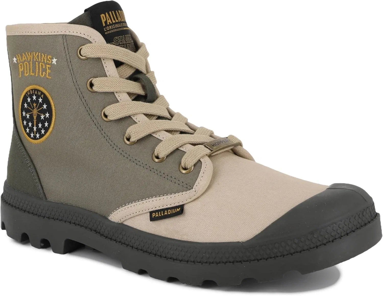 Ботинки Palladium Unisex Pampa Hawkins Police Ankle Boot, Dusky Green — фото 4