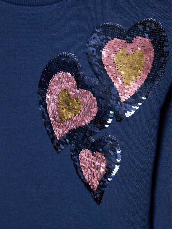 Толстовка обычного кроя United Colors Of Benetton, синий — фото 3