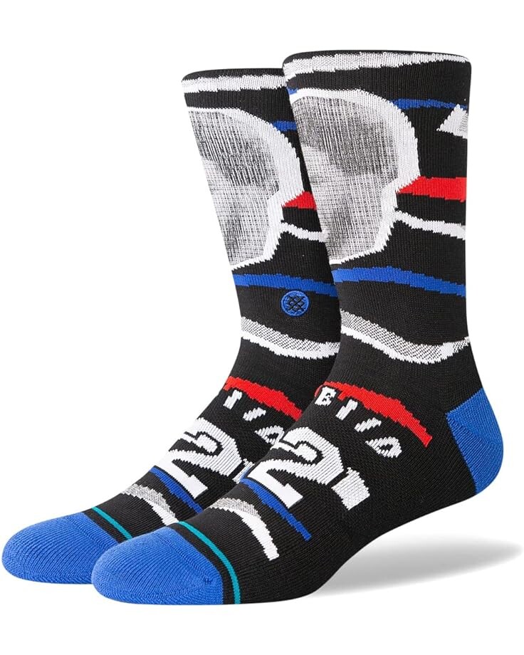 

Носки Stance Faxed Embiid, черный