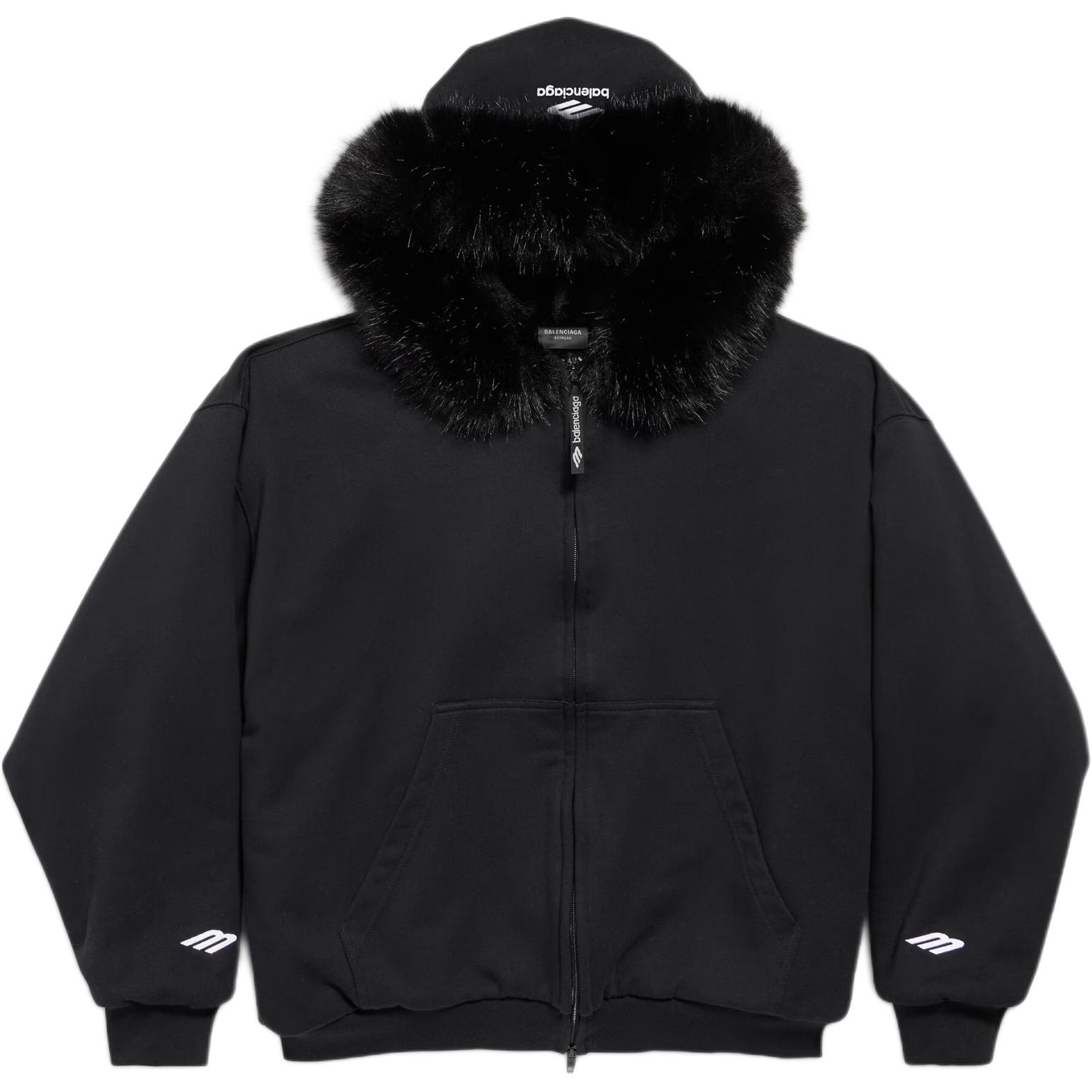 

FW25 Свитшот свободного кроя женский Balenciaga, черный