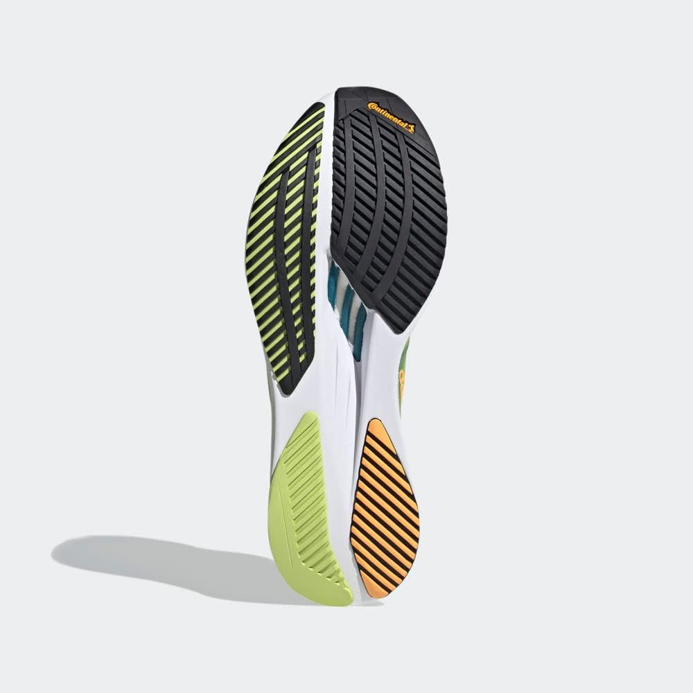 Мужские беговые кроссовки adidas Adizero Boston 10, желтый — фото 4