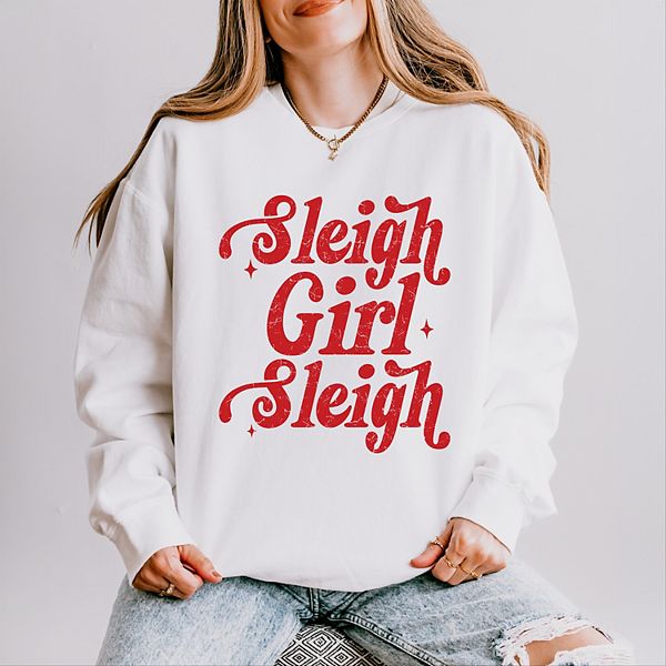 

Свитшот Sleigh girl sleigh sparkle distressed женский легкий garment dyed Simply Sage Market, White, Белый, Свитшот Sleigh girl sleigh sparkle distressed женский легкий garment dyed Simply Sage Market, White