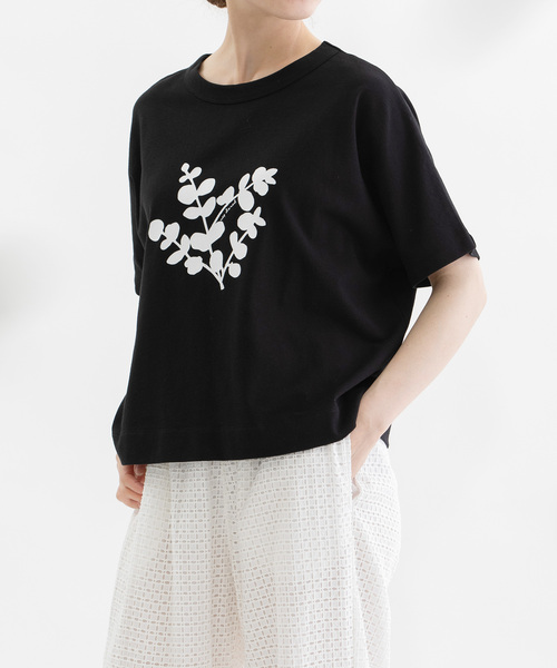 

Nop de nod Футболка из американского хлопка с принтом, Cloche, черный