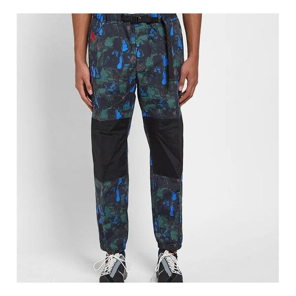 

Брюки acg retro long pants blue black Nike, черный