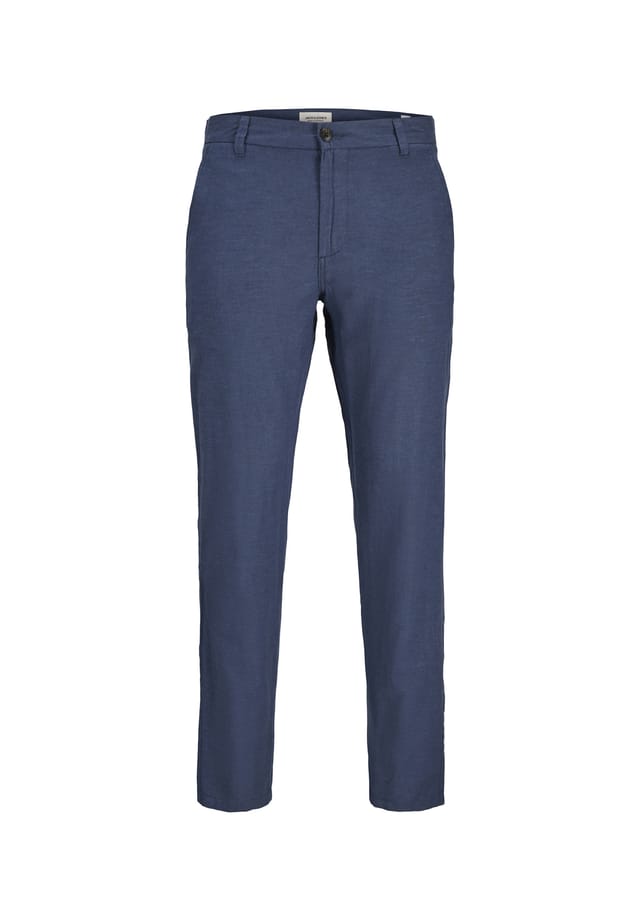 

Брюки чинос летние длинные брюки Jack & Jones, синий