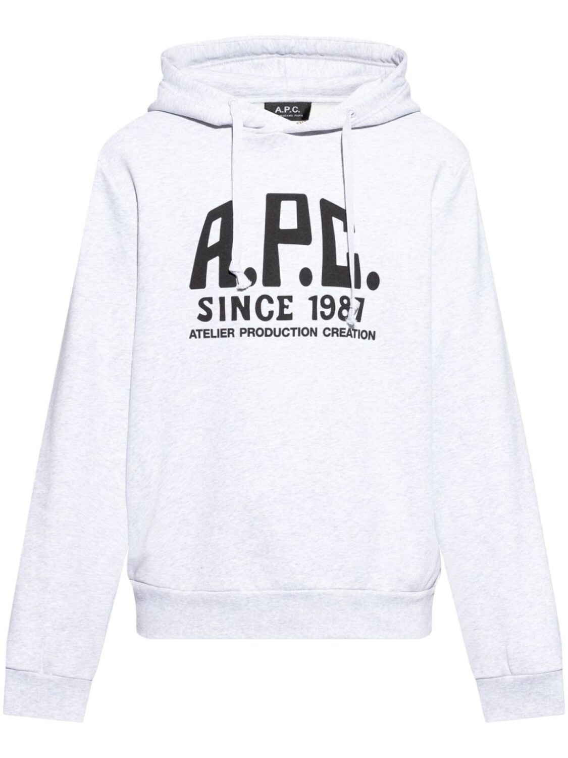

Толстовка с капюшоном и логотипом APC A.P.C., белый