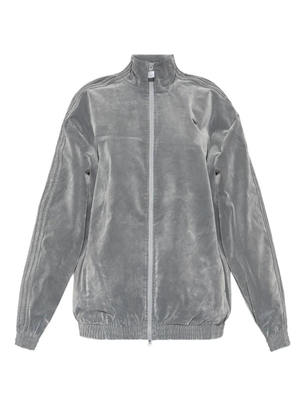 

Куртка с вышитым логотипом Adidas, серый