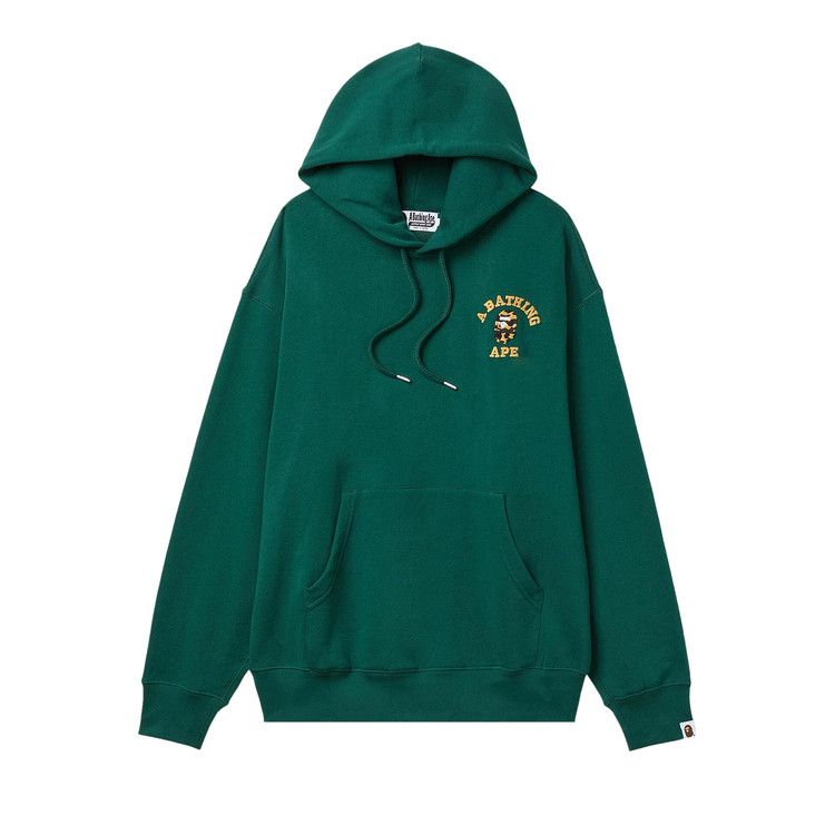 

Худи BAPE 1st Camo College Logo Relaxed Fit Pullover Hoodie, Olivedrab