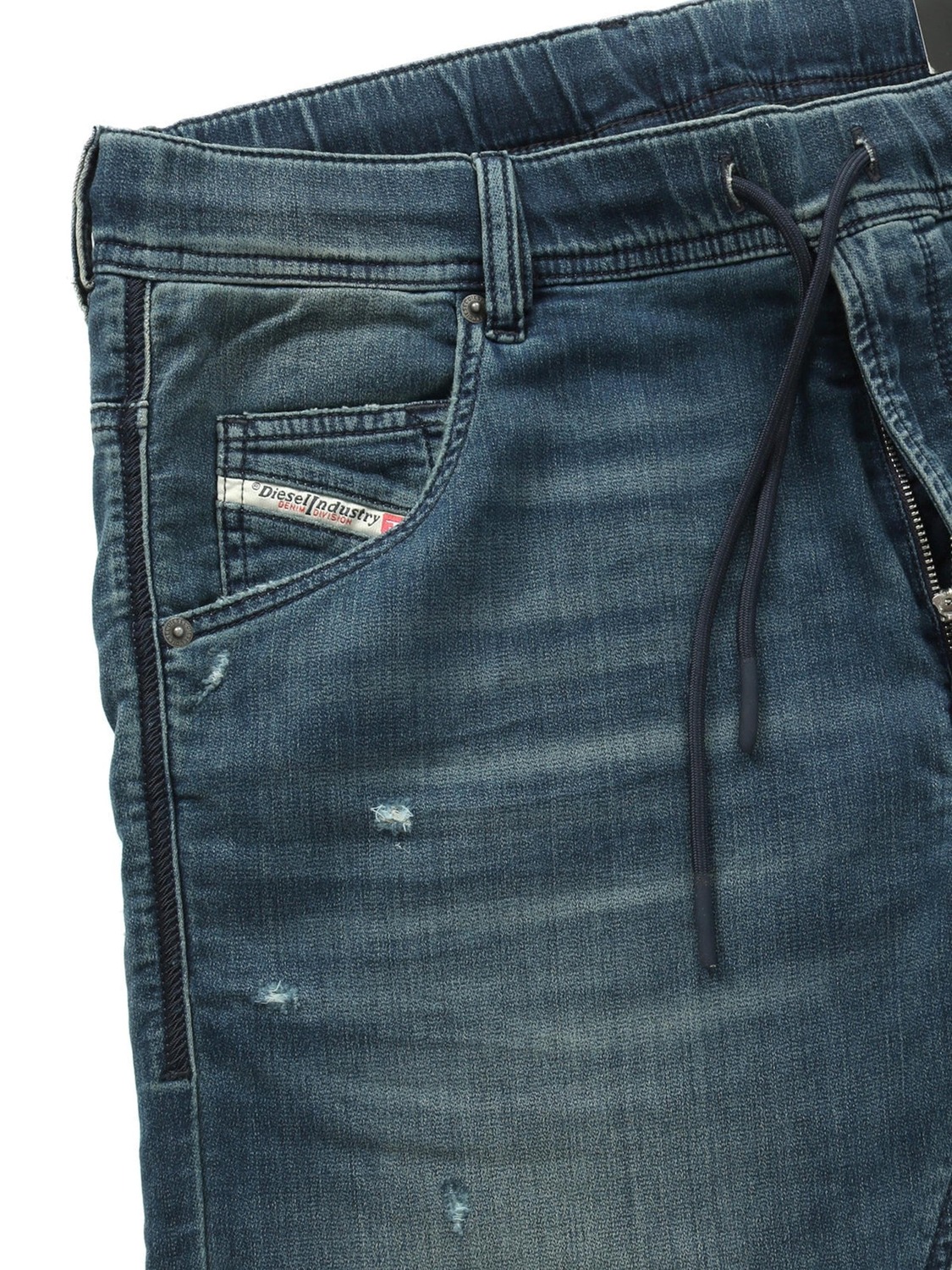 DIESEL Узкие джинсы 'Superstretch JoggJeans Krooley' в цвете Dusty Blue — фото 4