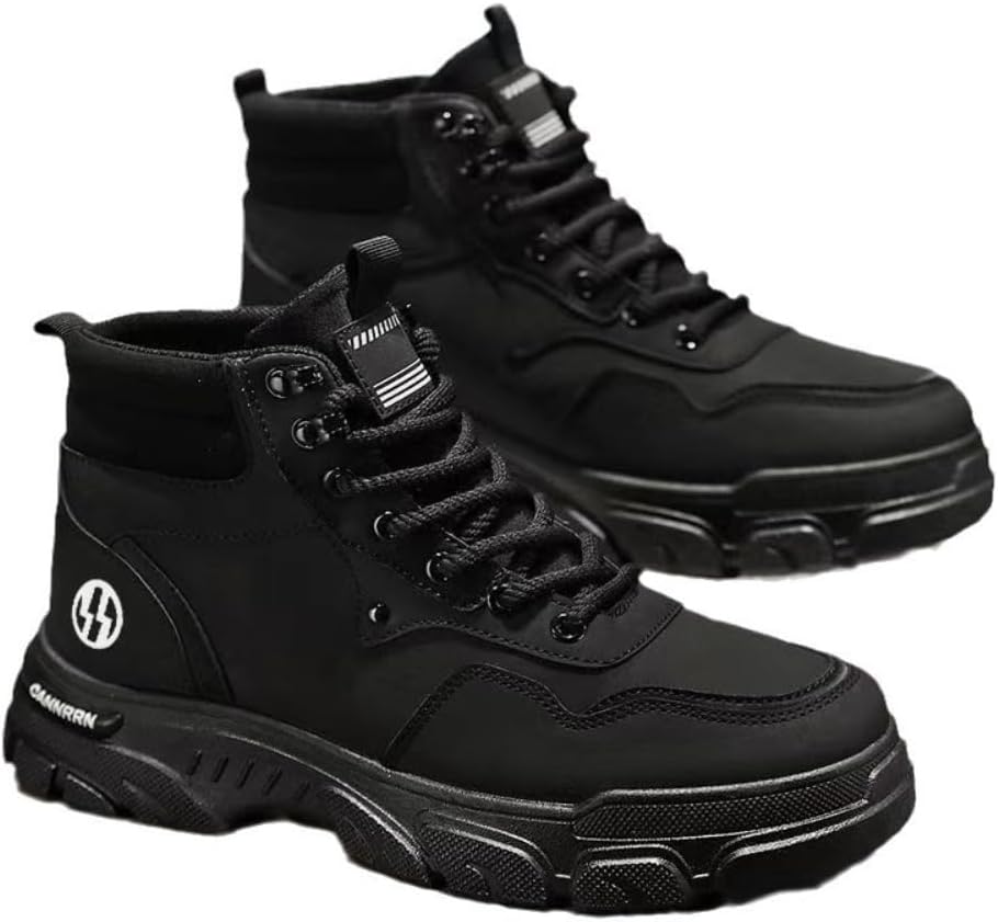 

Мужские походные ботинки LokoLucx на шнуровке, повседневные удобные походные туфли, модная нескользящая обувь для активного отдыха для мужчин, лучшие кроссовки для прогулок и тренировок на открытом воздухе, черный