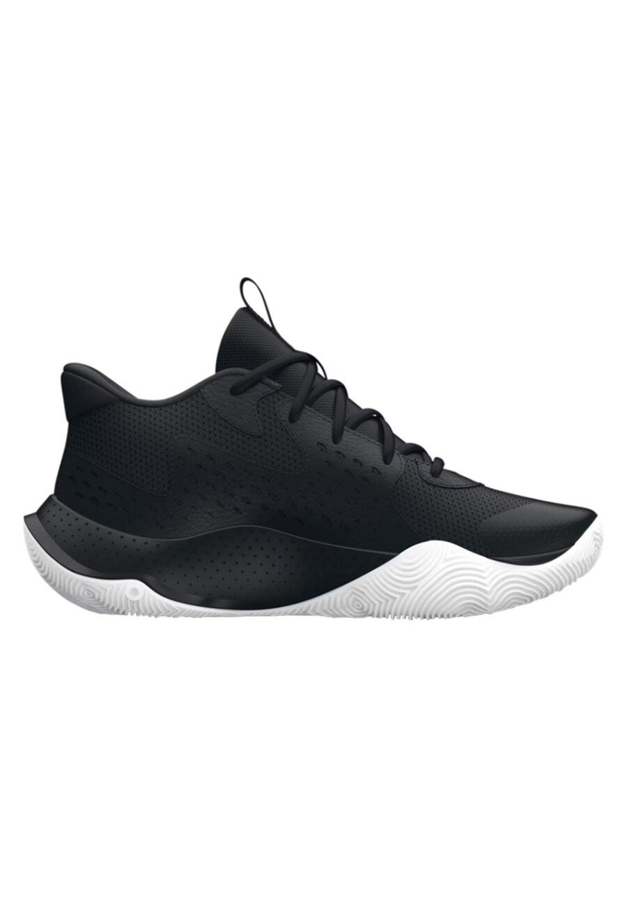Баскетбольные кроссовки Under Armour UA JET 23 унисекс 3026634 001 чёрно-золотые — фото 2