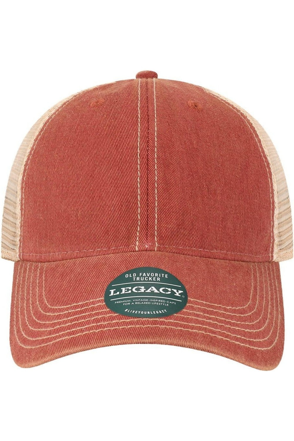 

LEGACY Молодежная старая любимая кепка дальнобойщика, цвет cardinal/ khaki