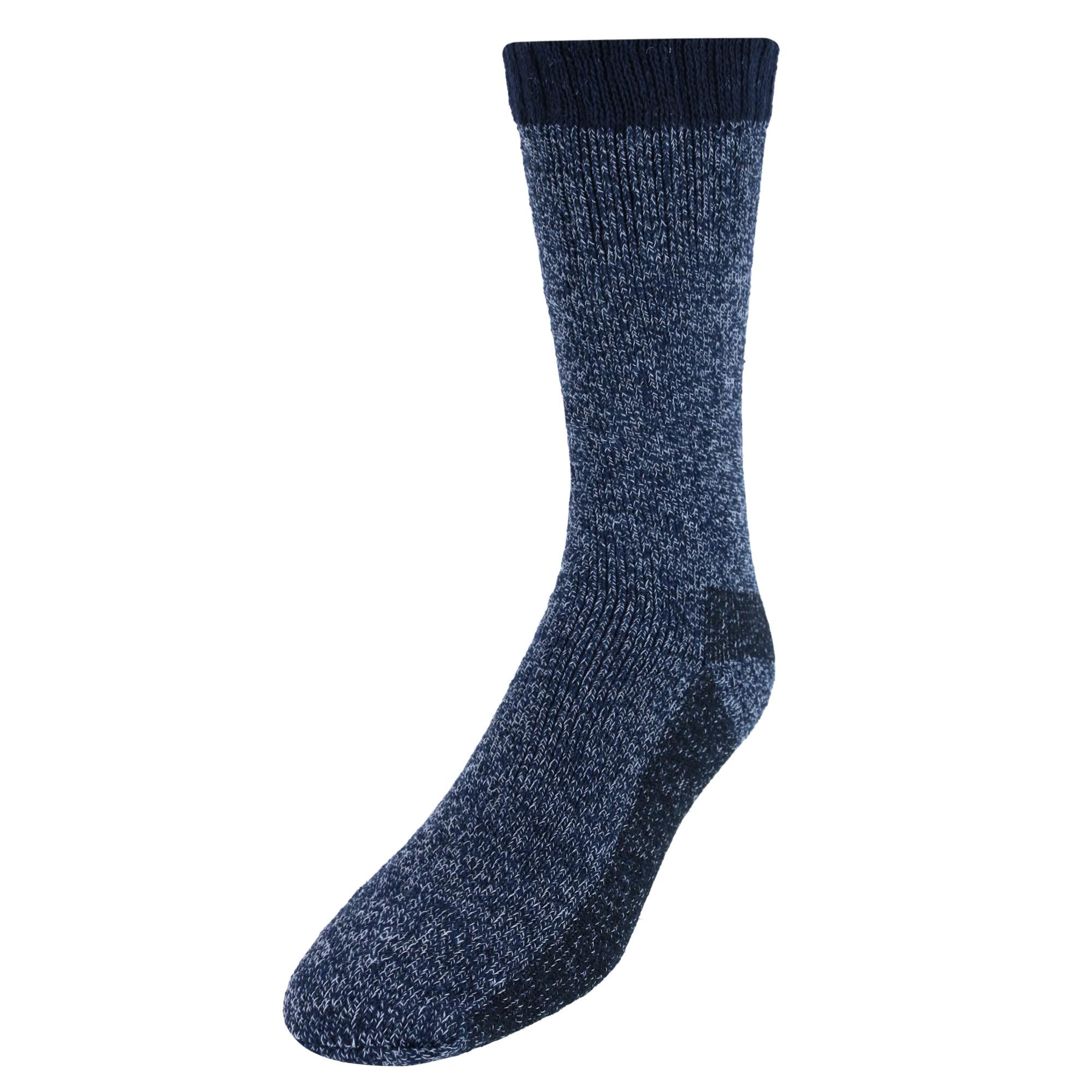 

Мужские утепленные термоноски с подогревом (1 пара) Heated Sox, темно-синий