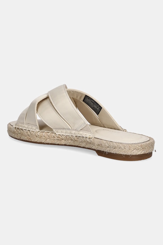 Сатиновые эспадрильи-мюли SATIN ESPADRILLE MULE Tommy Hilfiger, бежевый — фото 3