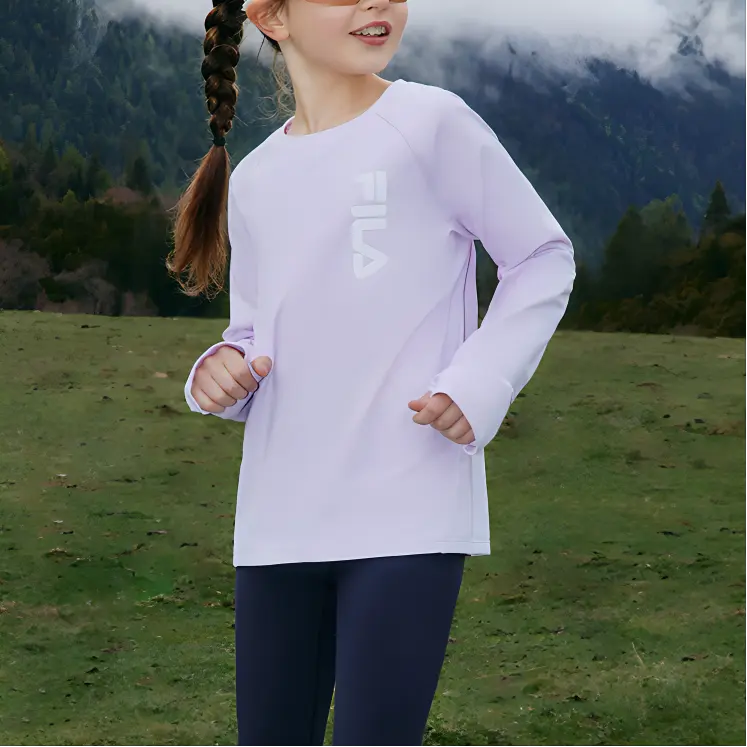 FILA KIDS Футболка Stunning Purple — фото 3