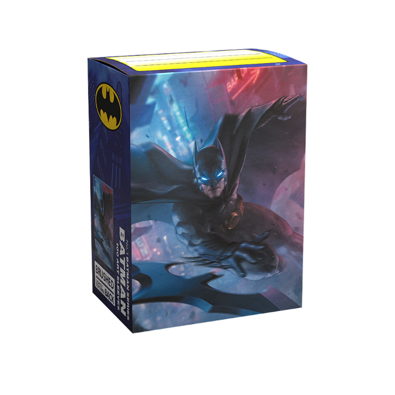 

Аксессуары Dragon Shield: No. 1 Batman Series - Batman - Brushed, Art Card Sleeves (100ct)