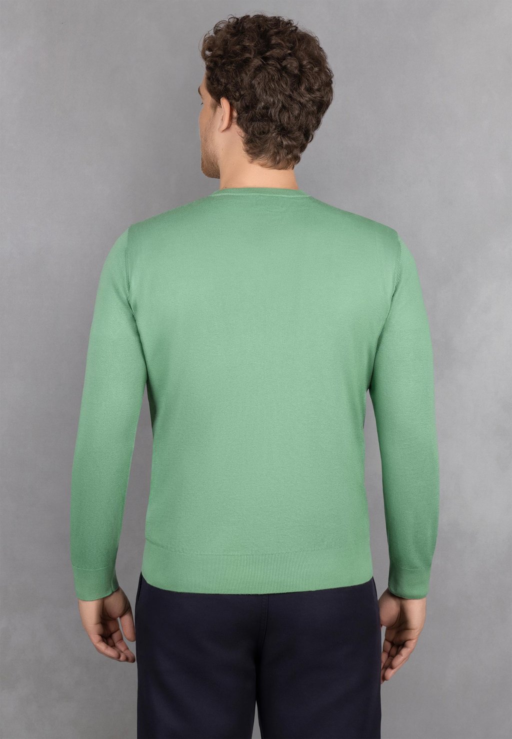 

Джемпер V-NECK Giesswein, мятный