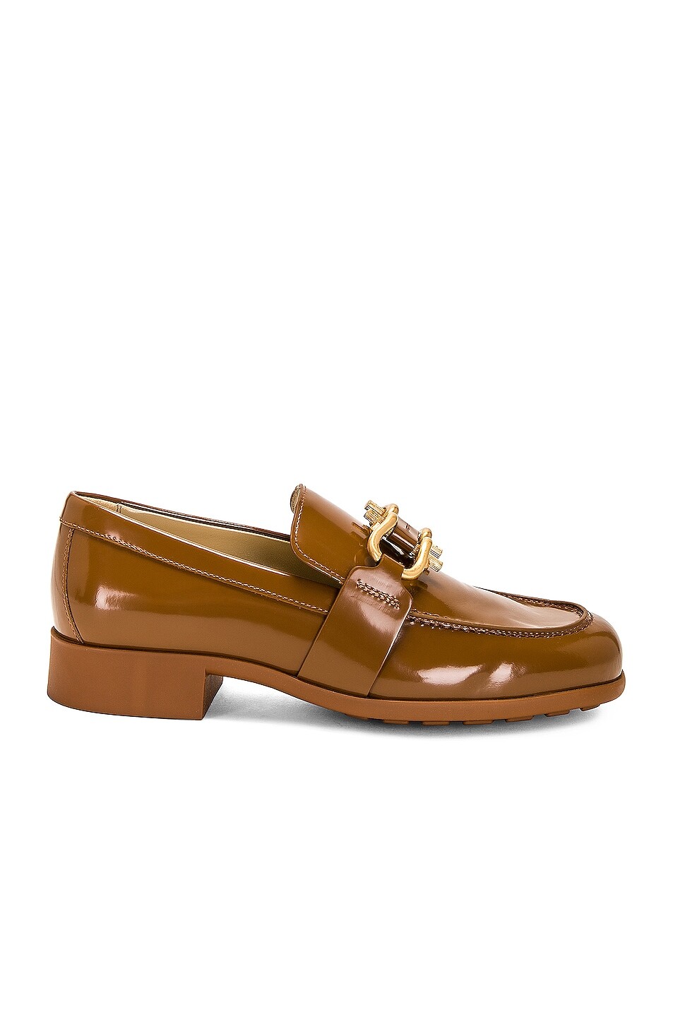Мадам Лоферы Bottega Veneta, цвет Cognac
