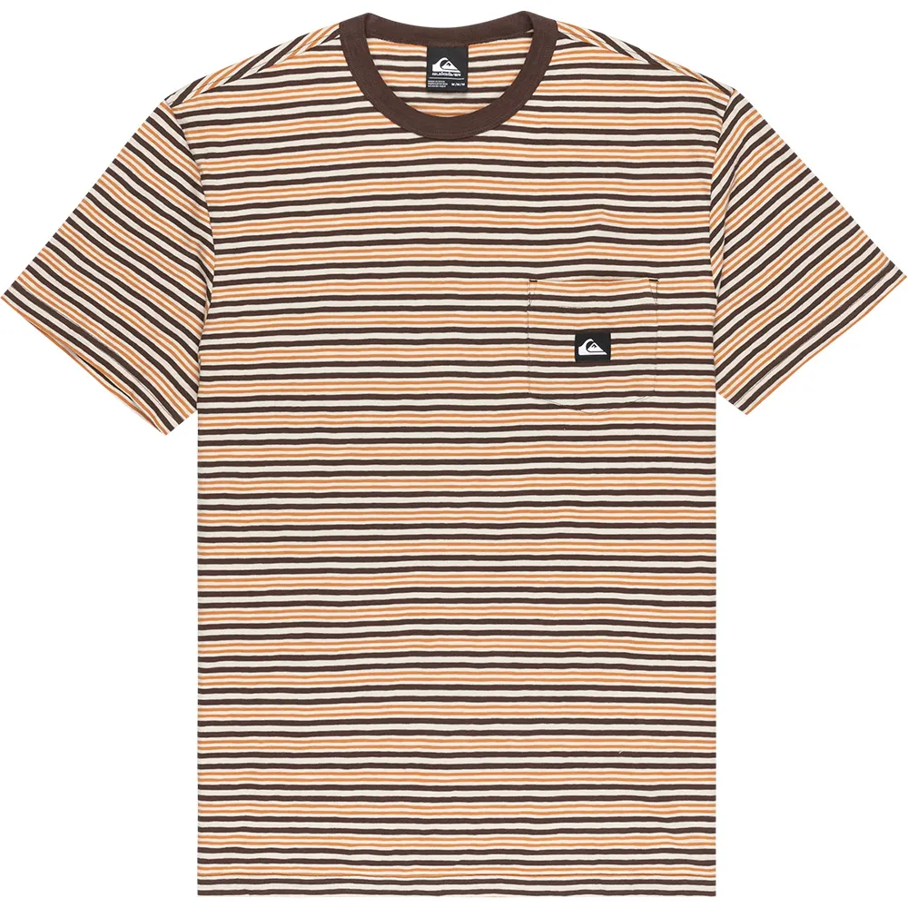 

Футболка с коротким рукавом Quiksilver Onyx, коричневый