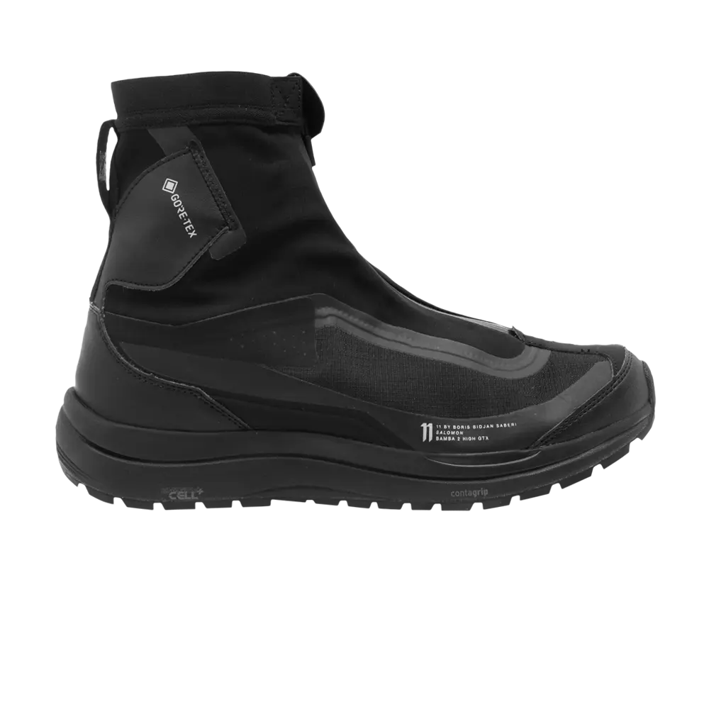 Высокие кроссовки 11 By Boris Bidjan Saberi x Bamba 2 High GORE-TEX Salomon, черный