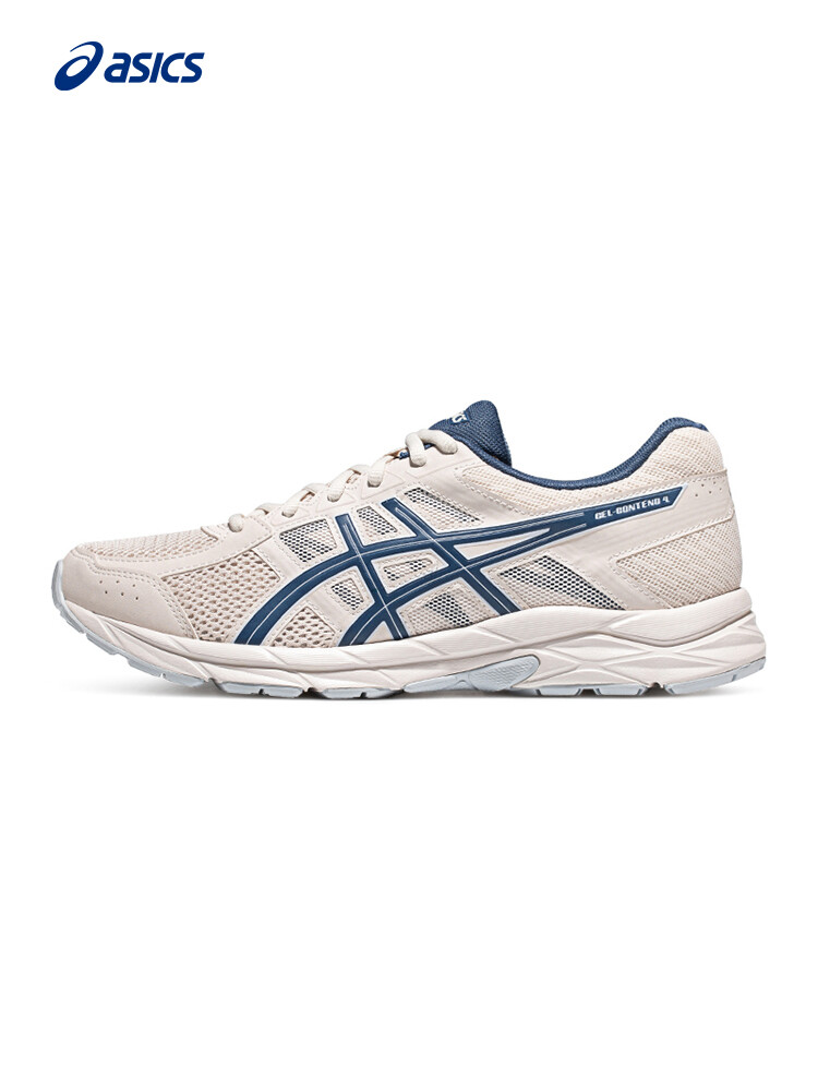 

Кроссовки спортивные мужские Asics Gel-Contend 4, кремовый / синий, Серый, Кроссовки спортивные мужские Asics Gel-Contend 4, кремовый / синий