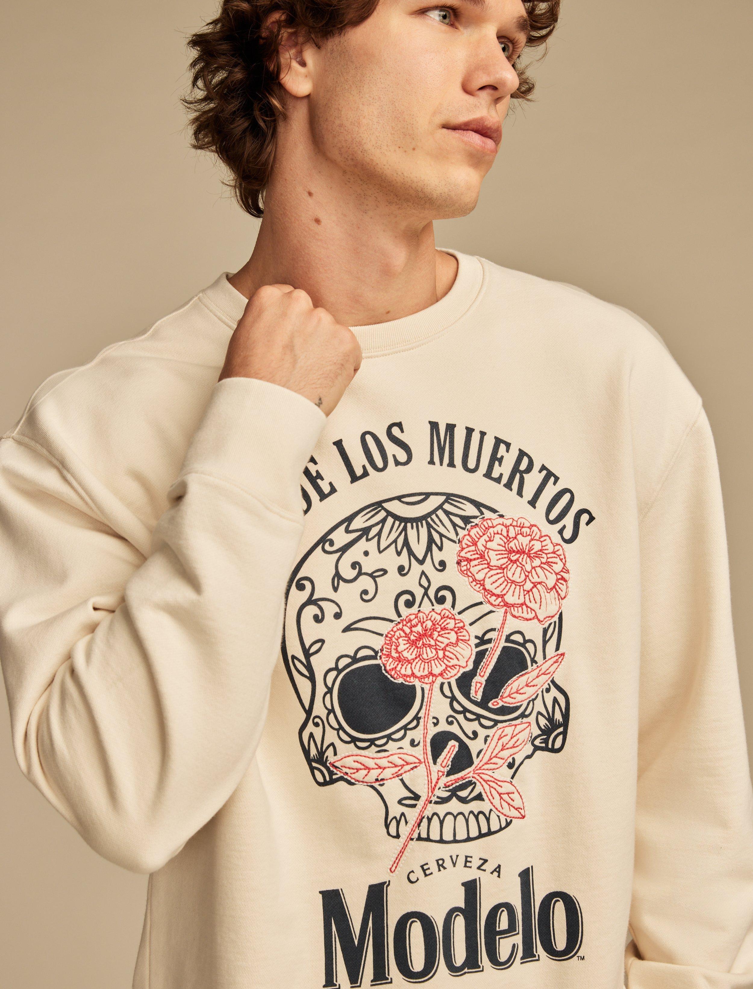 

Мужская толстовка Modelo Crew от Lucky Brand, светло-розовый