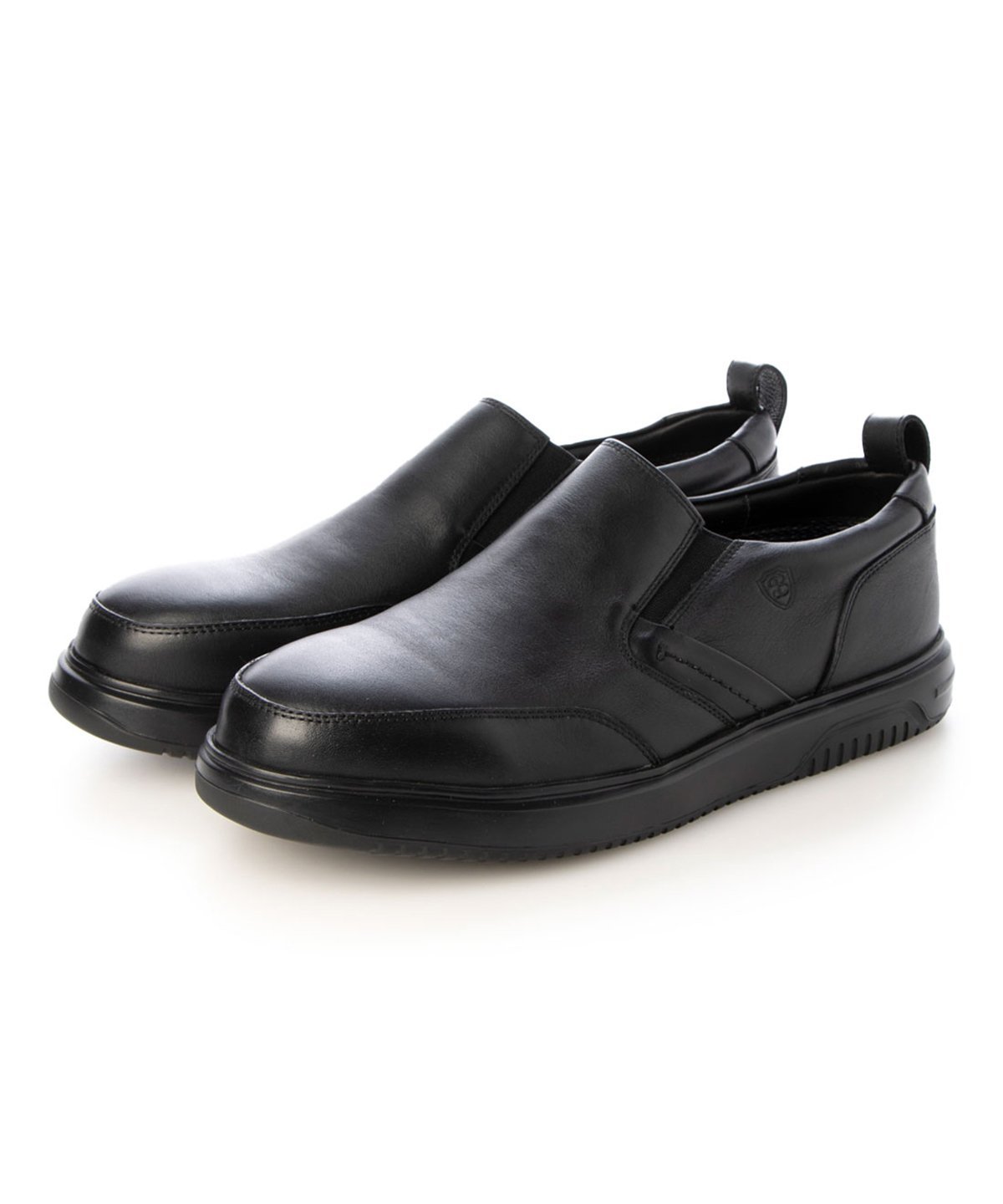 Удобные повседневные туфли без шнурков. Bee Classic, black