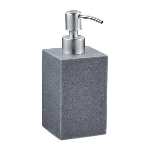 

Дозатор мыла Relaxdays Edelstahlpumpe eckig цвет grau/silber