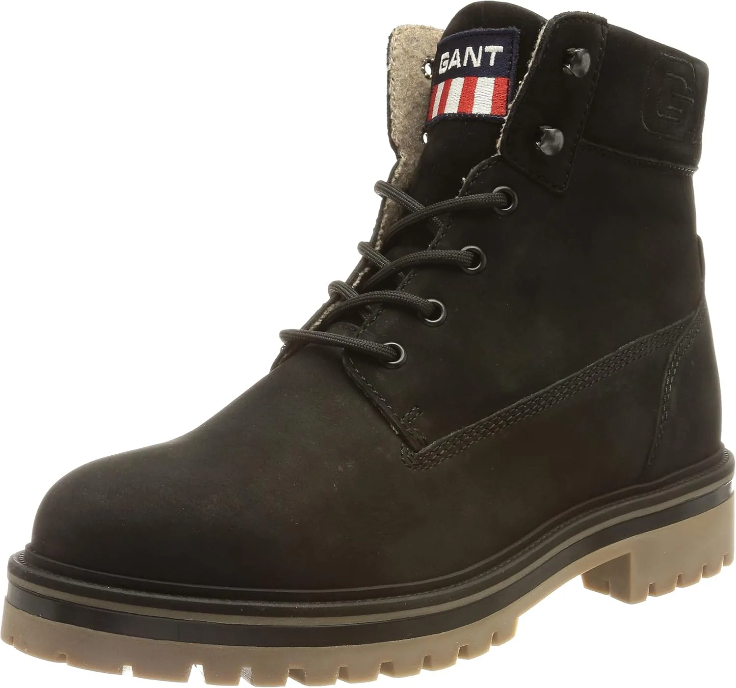 Мужские ботинки GANT Palrock Mid Boot, черный