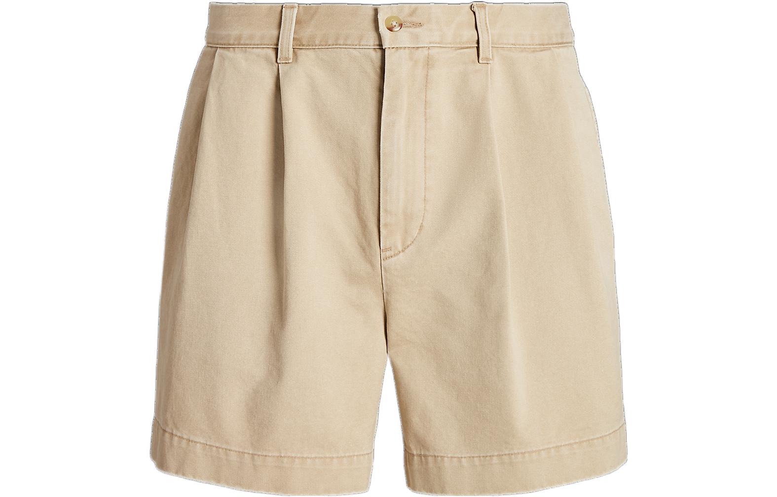 Шорты bermuda mid rise ralph lauren rrl Polo Ralph Lauren, хаки — фото 3