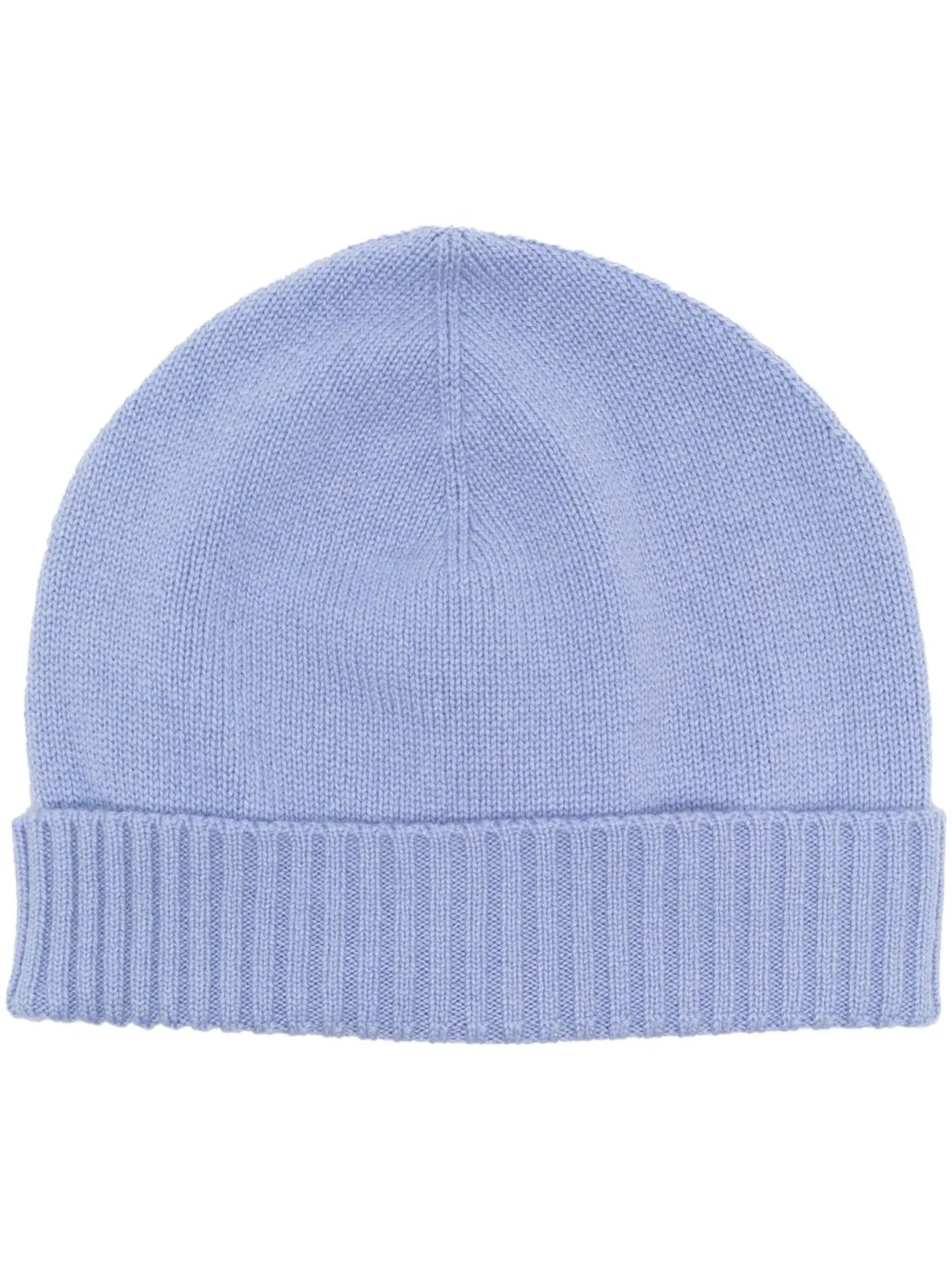 

Шапка бини в рубчик Liska, синий